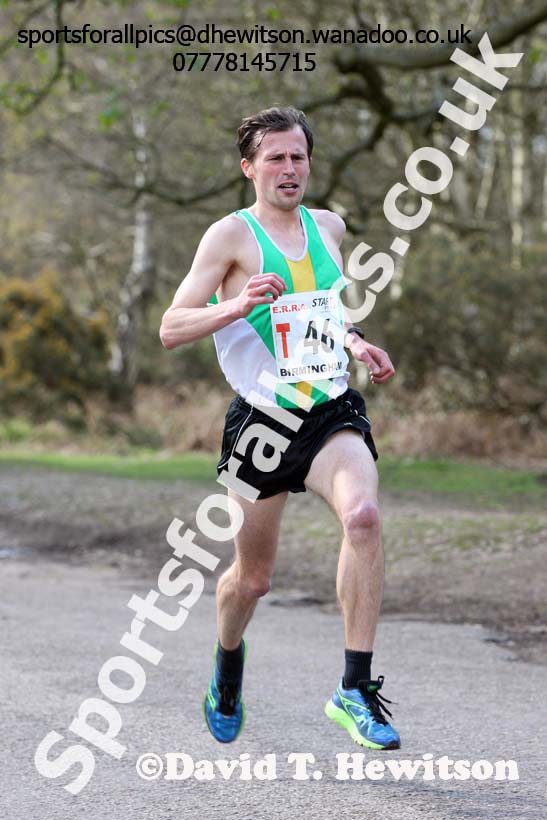 Senior mens English National 12 Stage Road Relay, 2016 English National 12 and 6 Stage Road Relays, Sutton Coldfield, Birmingham. Photo: David T. Hewitson/Sports for All Pics
